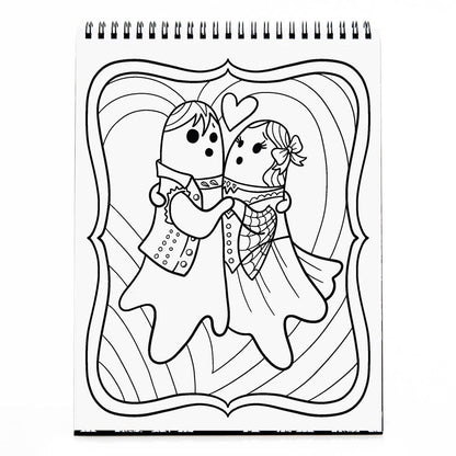 Waiting for the Night Gothic Love Coloring Book
