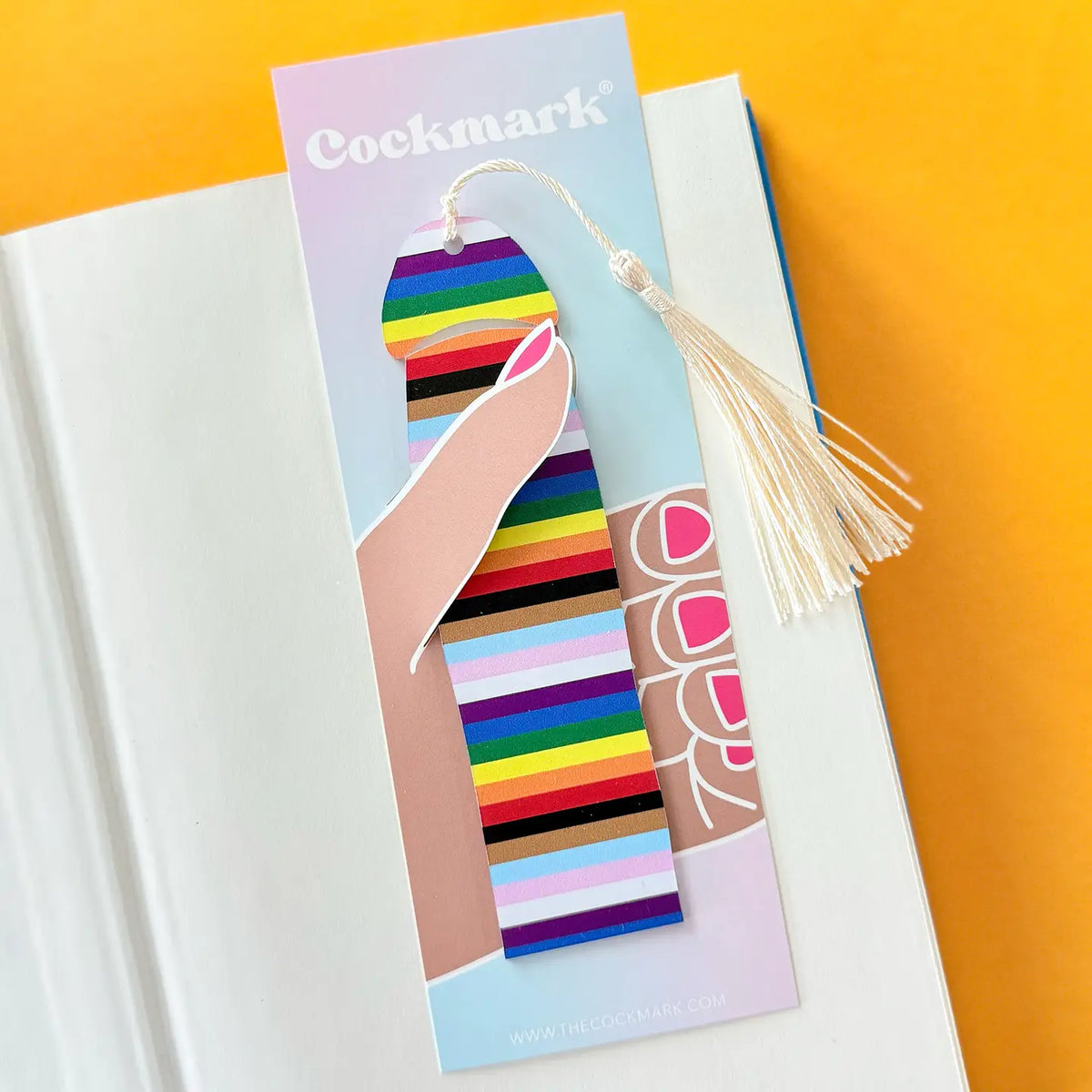 Pride Cockmark Bookmark