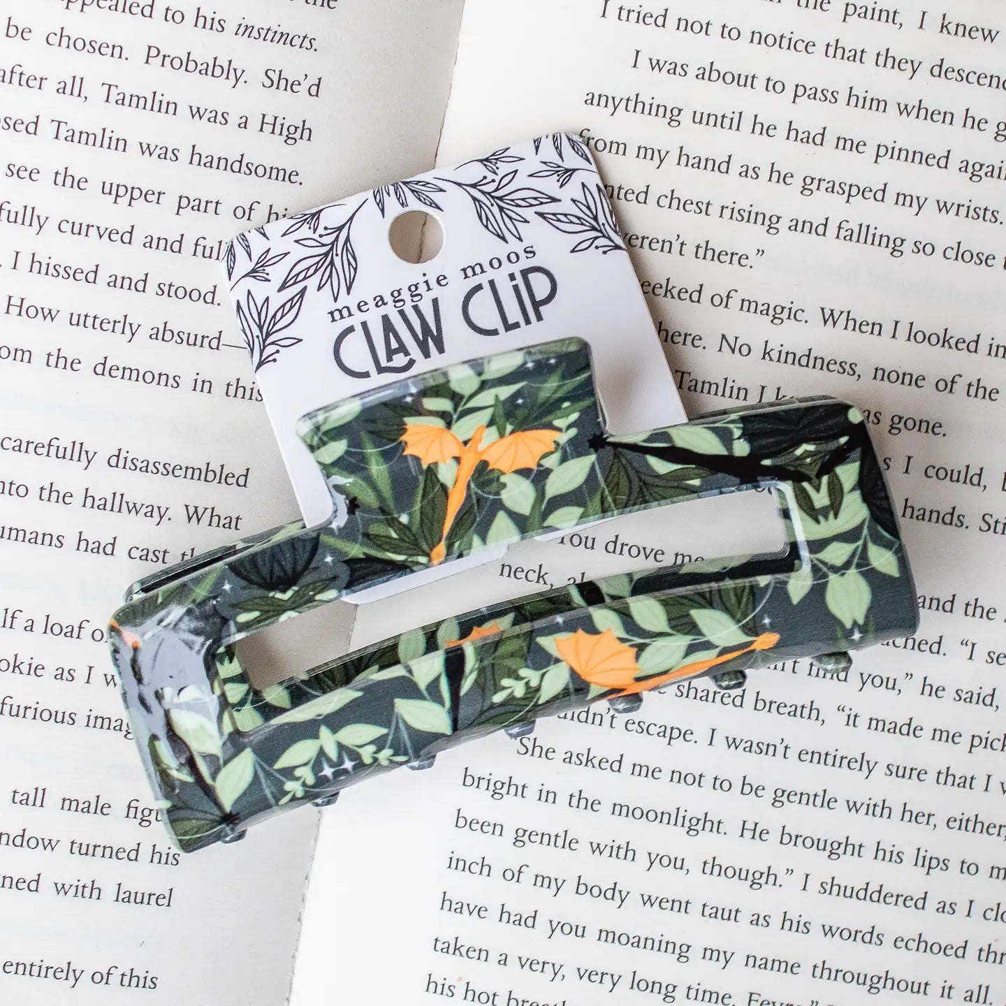 Bookish Hair Clips