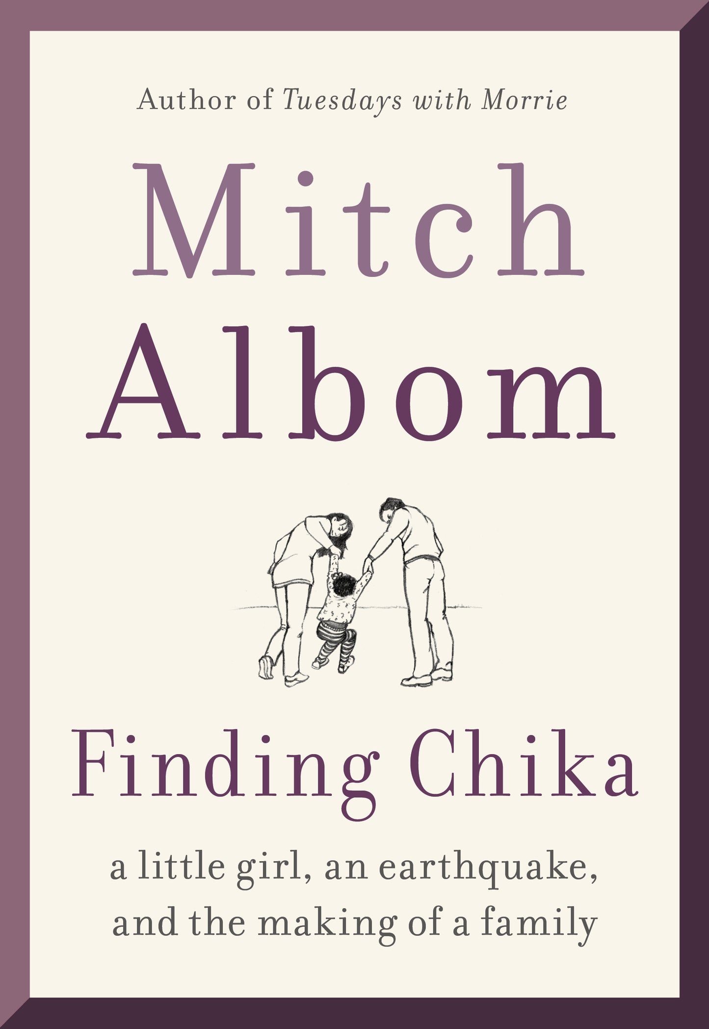 Finding Chika: A Little Girl, an Earthquake, and the Making of a Family by Mitch Albom-Used