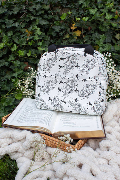 Ivory Swords | Bookish Insulated Lunch Tote