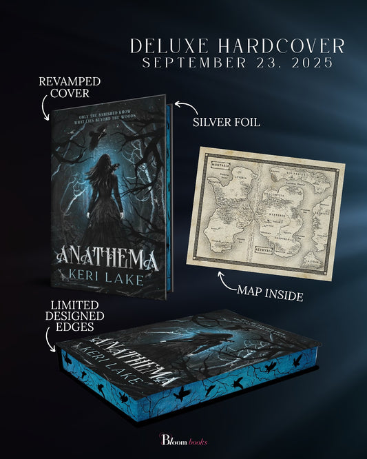 PREORDER: Anathema by Keri Lake-Deluxe Hardcover  New