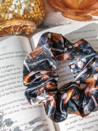 Bookish Satin Scrunchie | Dragons Grove