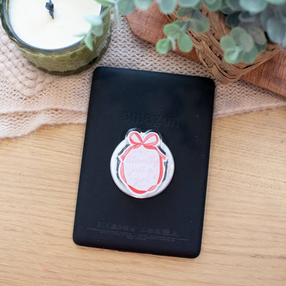 Literally Just a Girl - Phone/E-Reader Grip