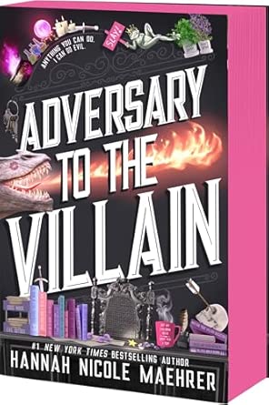 PREORDER: Adversary to the Villain (Assistant to the Villain #4) by Hannah Nicole Maehrer-New