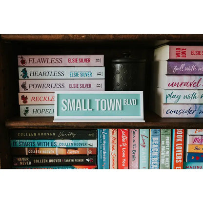 Acrylic Shelf Sign with Stand