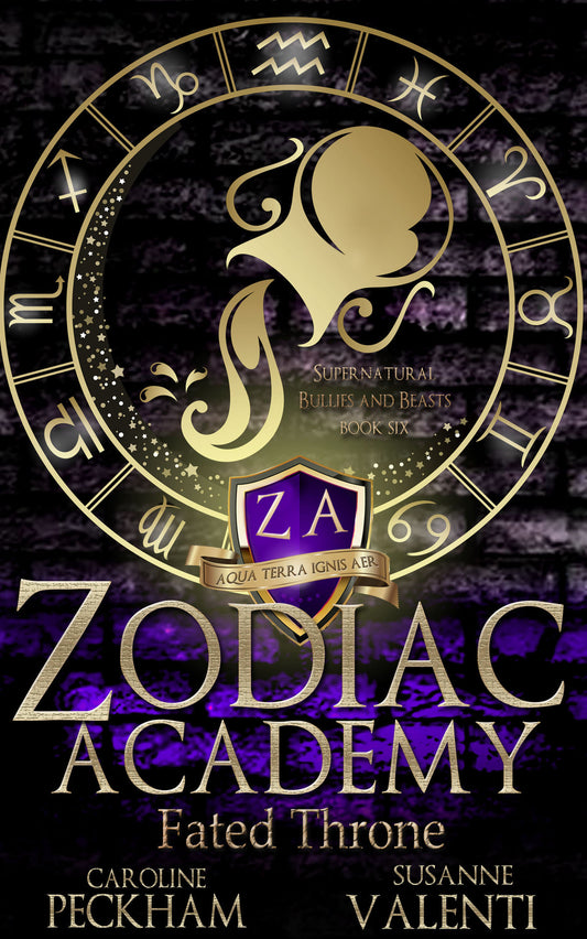 Fated Throne (Zodiac Academy #6) by Caroline Peckham