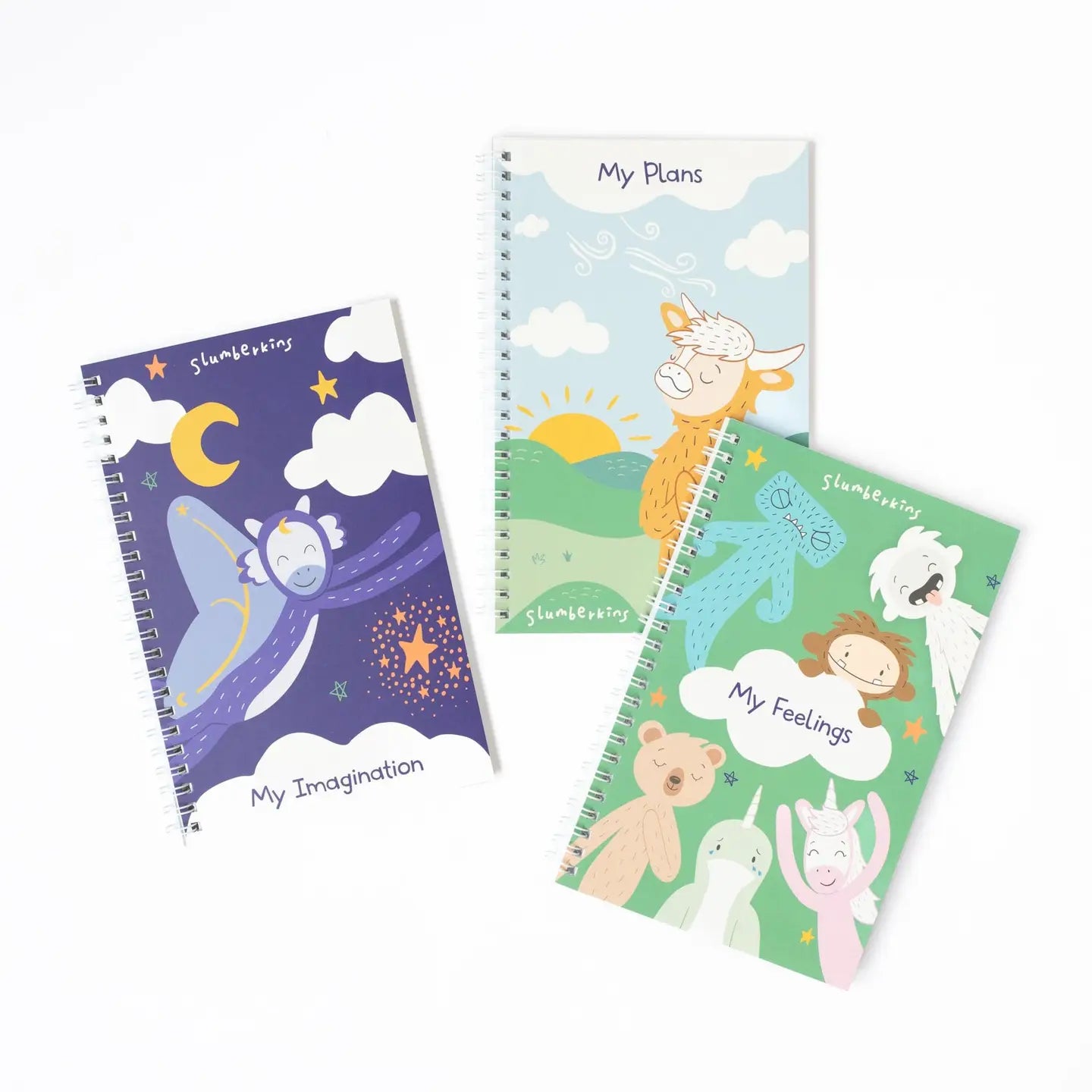 Slumberkins: My Feelings Notebooks-NEW