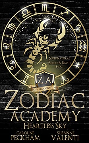 Heartless Sky (Zodiac Academy #7) by Caroline Peckham - NEW