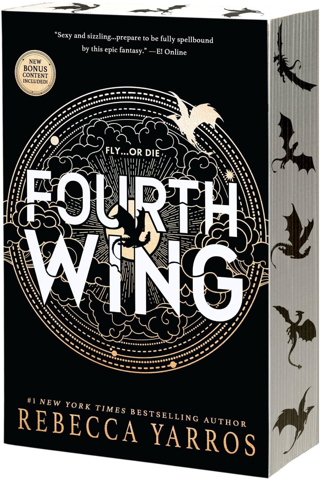 Fourth Wing ( Empyrean Series #1 )by Rebecca Yarros- Special Edition Used