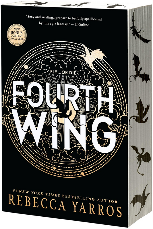 Fourth Wing ( Empyrean Series #1 )by Rebecca Yarros- Special Edition Used