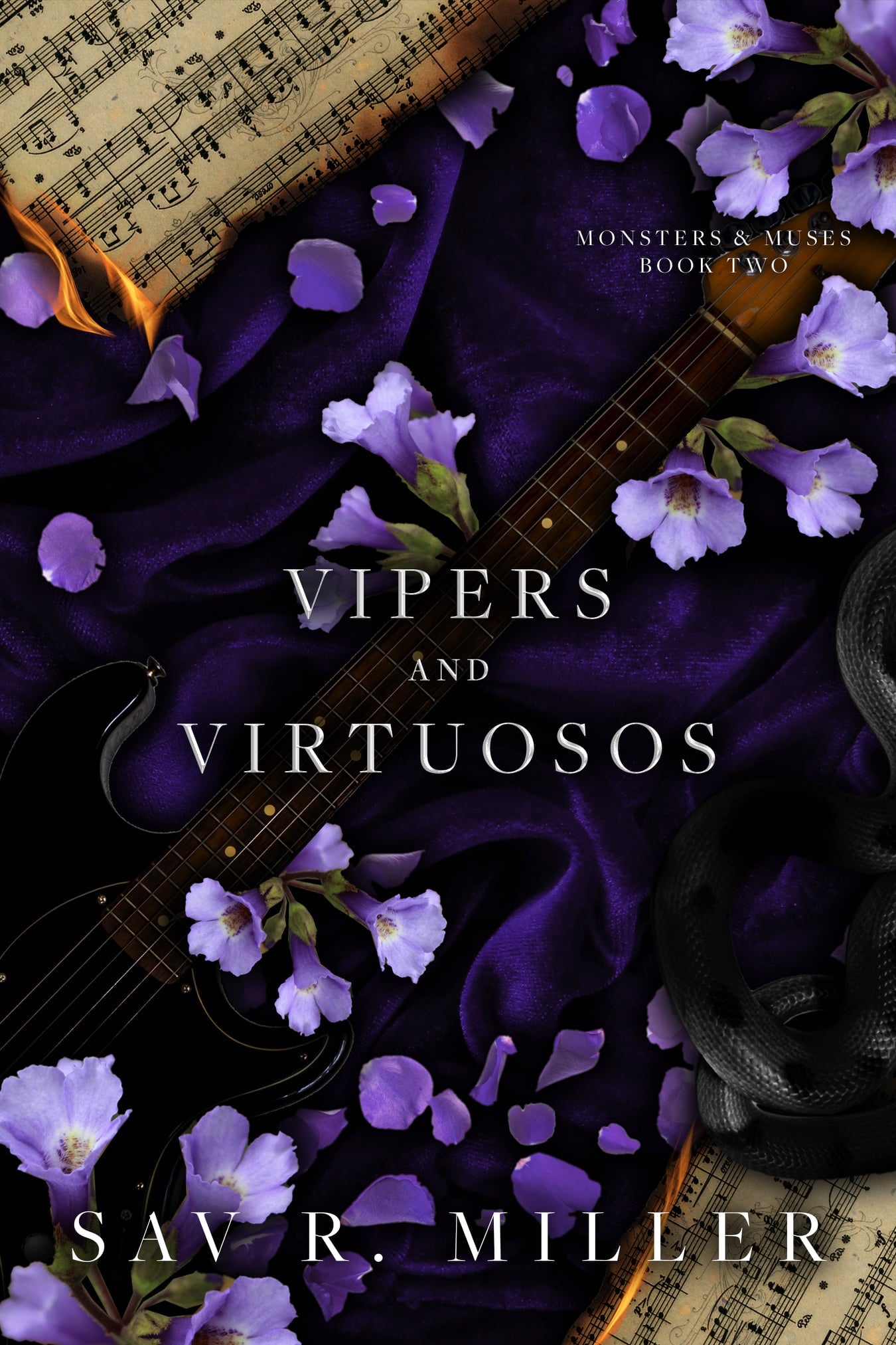 PREORDER: Vipers and Virtuosos ( Monsters & Muses #2) by Sav R. Miller-NEW