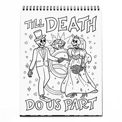 Waiting for the Night Gothic Love Coloring Book