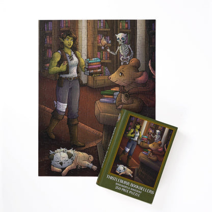 Thistleburr Bookshop Keepsake Puzzle | Bookshops & Bonedust