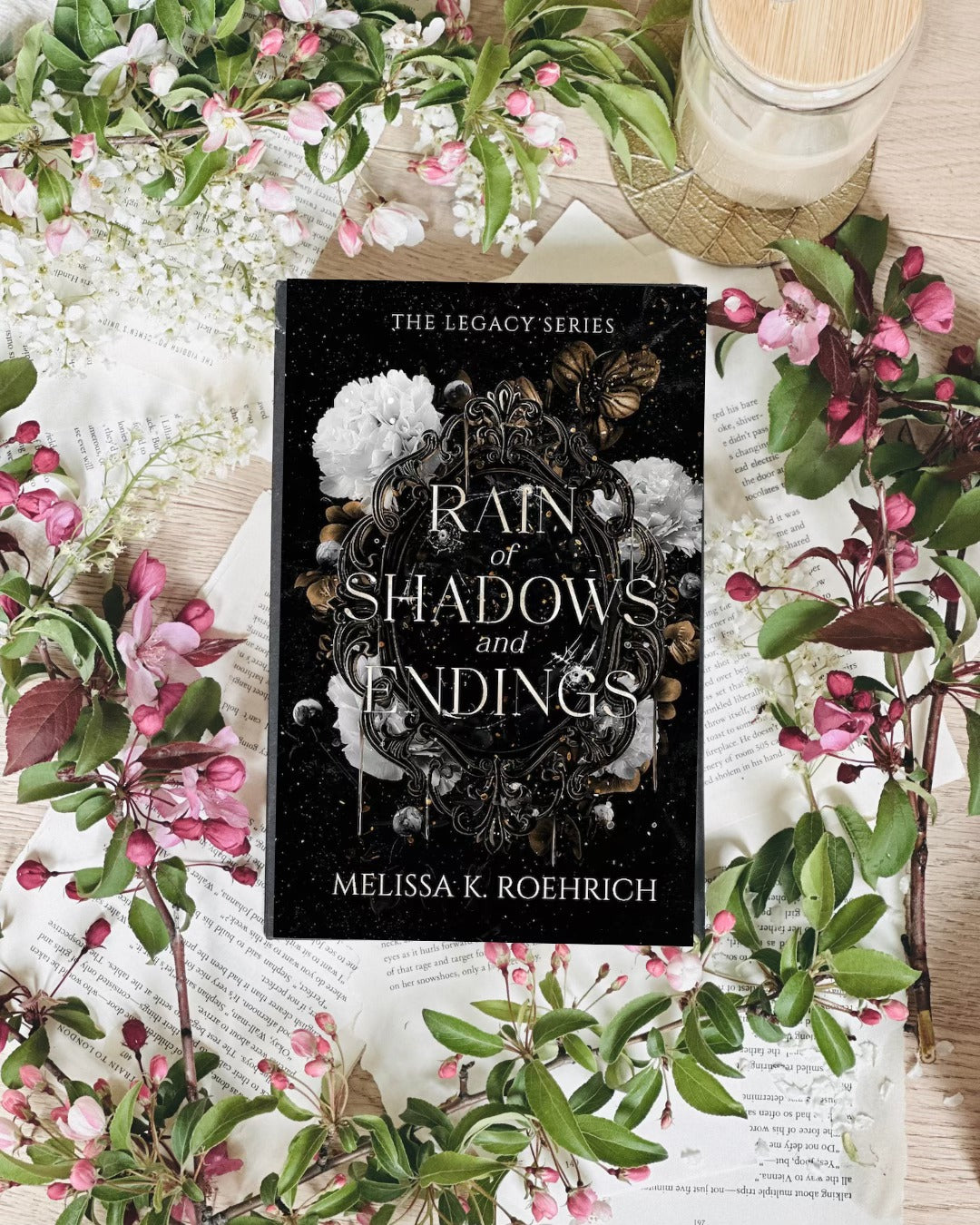 Romance Book Club Sign Up- Rain of Shadows and Endings by Melissa K. Roehrich