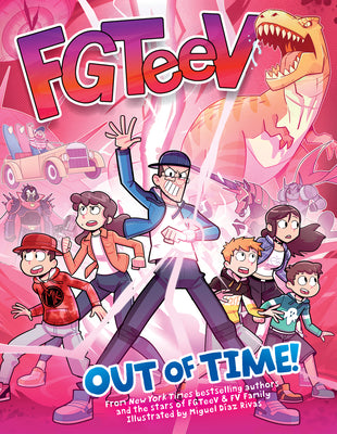 FGTeeV: Out of Time! (FGTeeV #4) Graphic Novel by FGTeeV and Miguel Diaz Rivas - Used