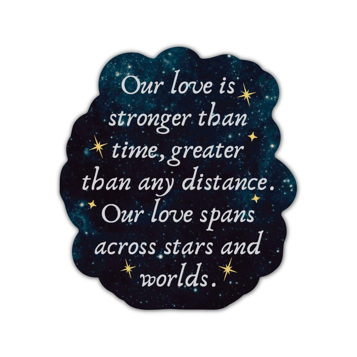 Our Love Spans Stars Sticker | Crescent City