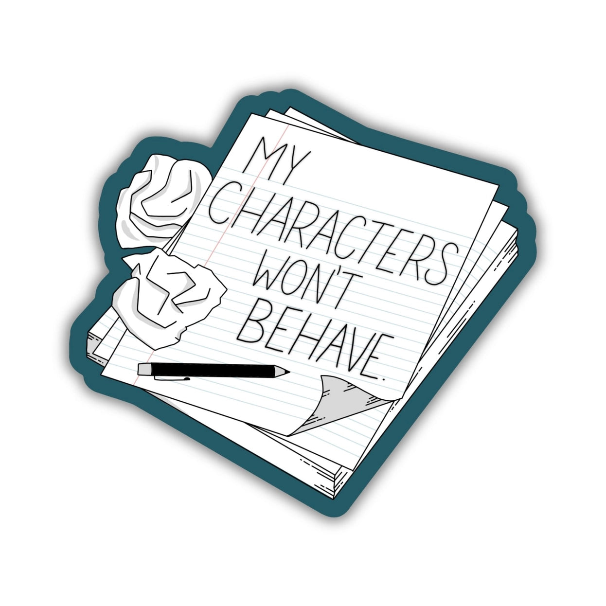 Vinyl Stickers by Kingdom of Threads
