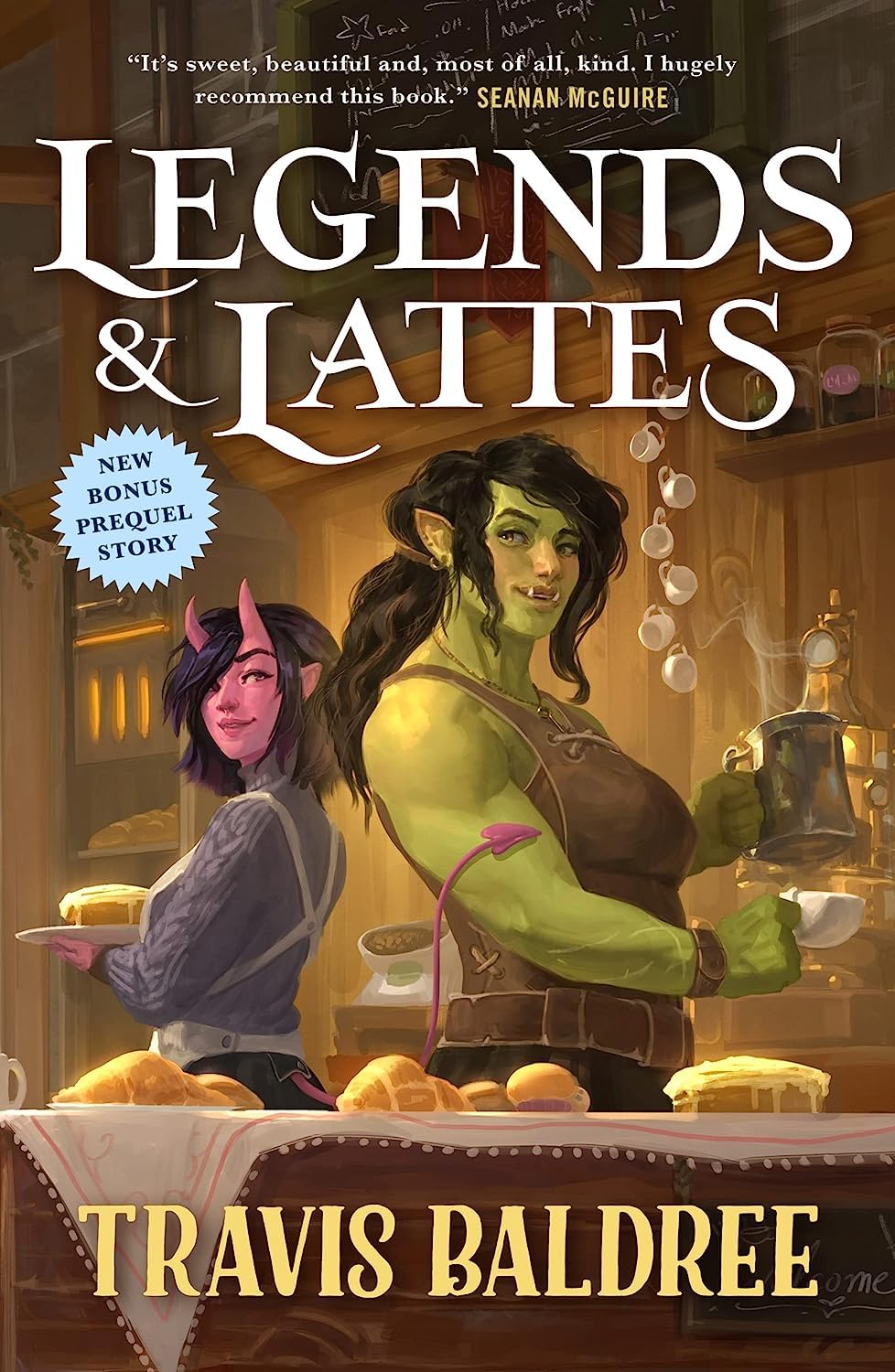 Legends & Lattes (Legends and Lattes #1) by Travis Baldree-New