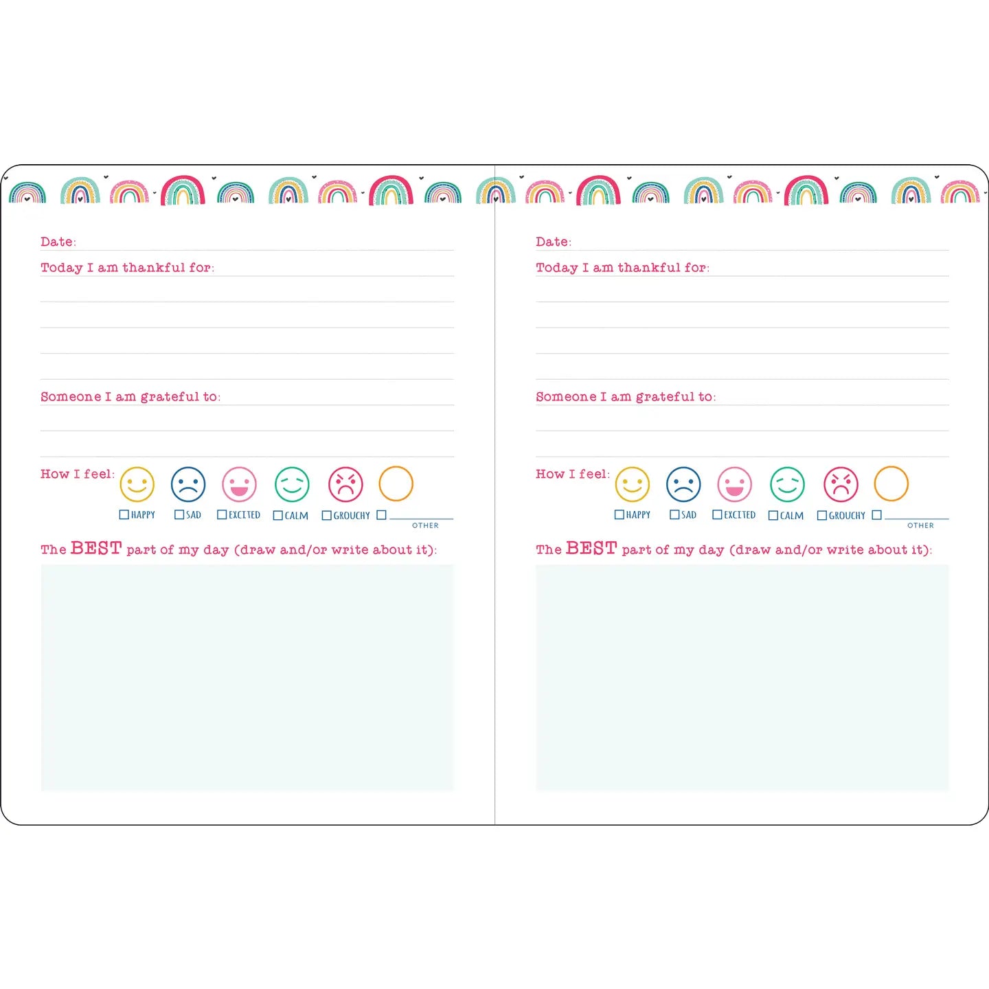Daily Gratitude Journal for Kids