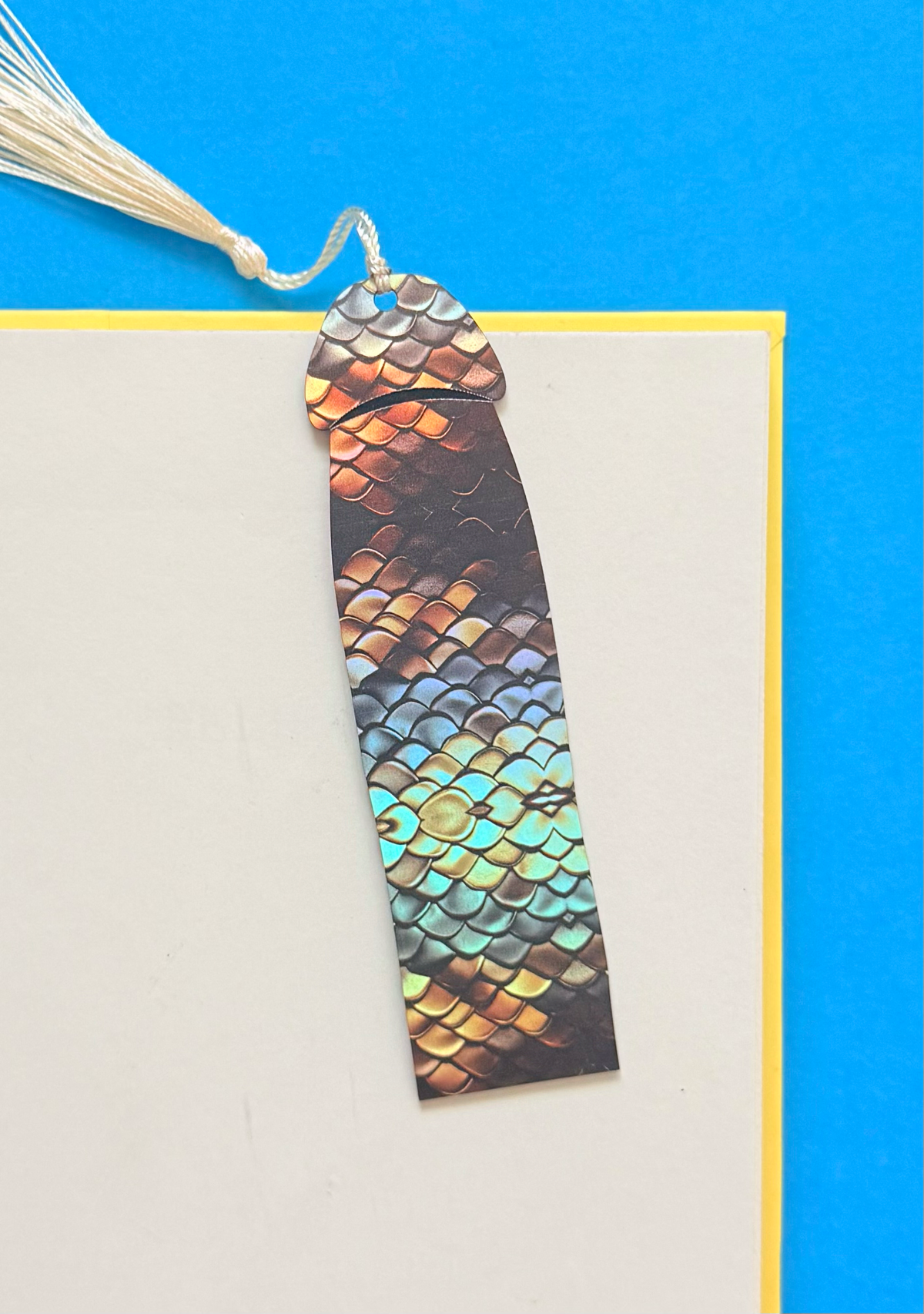 Holographic Scales Cockmark Bookmark