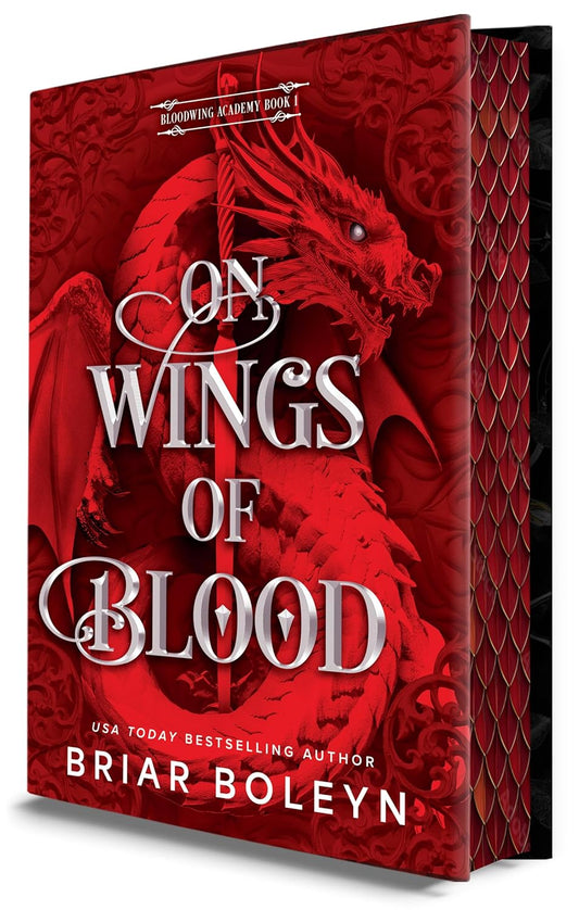 PREORDER: On Wings of Blood (Bloodwing Academy #1) by Briar Boleyn - Hardcover New