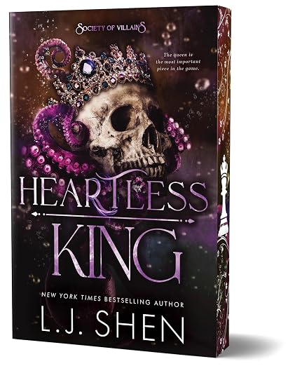 PREORDER: Heartless King (Society of Villains, 4) by L.J. Shen- Deluxe Edition New