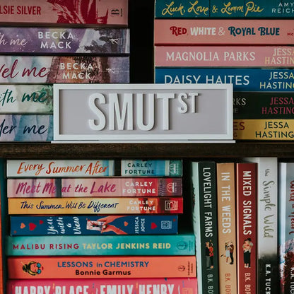 Acrylic Shelf Sign with Stand