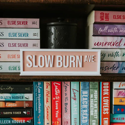 Acrylic Shelf Sign with Stand