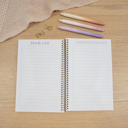 Book Club Journal