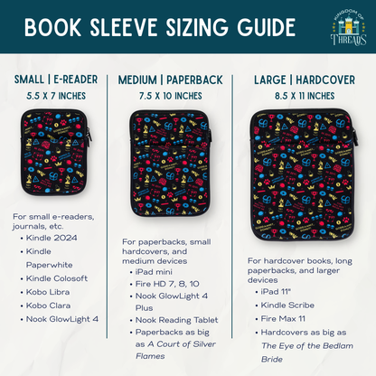 Dragon Trio Book Sleeve | Fourth Wing