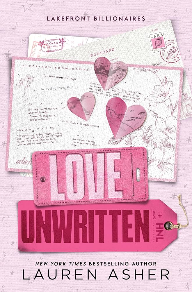 Love Unwritten ( Lakefront Billionaires #2) by Lauren Asher-NEW