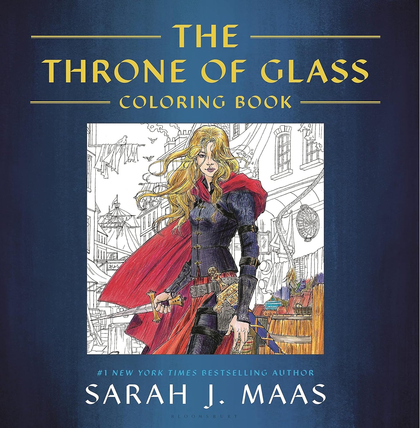 The Throne of Glass Colouring Book