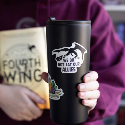 We Do Not Eat Our Allies Sticker | Fourth Wing