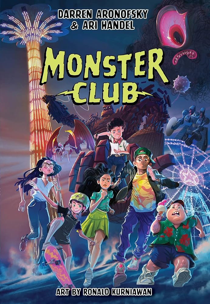 Monster Club: A Hilarious Fantasy About Magic, Friendship, and Battling Your Own Creations for Kids (Ages 8-12) cover image