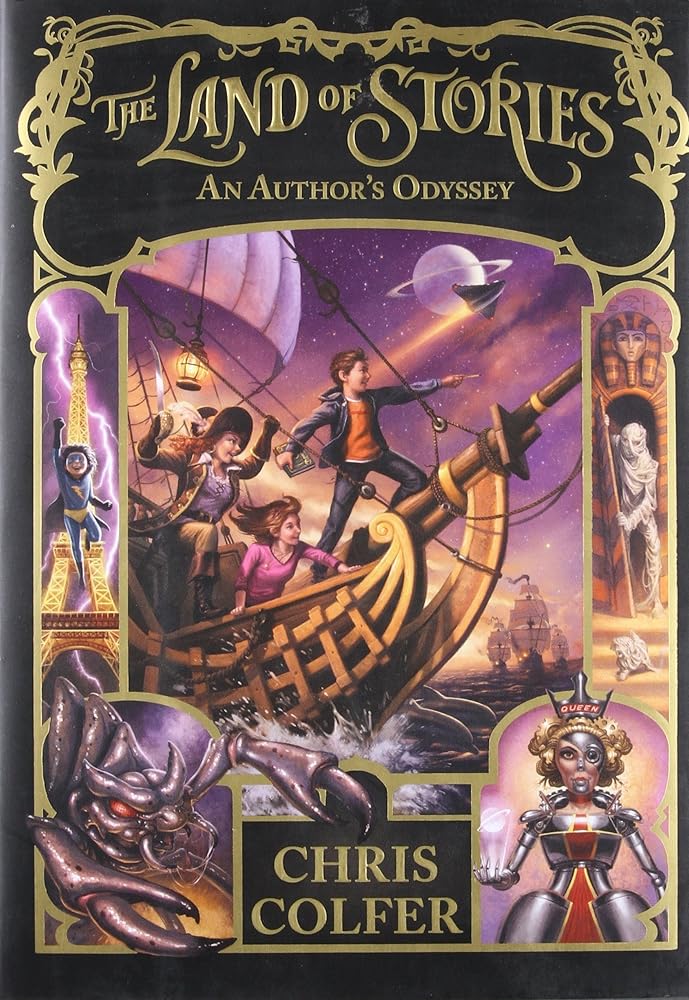 The Land of Stories: An Author's Odyssey (The Land of Stories, 5) cover image