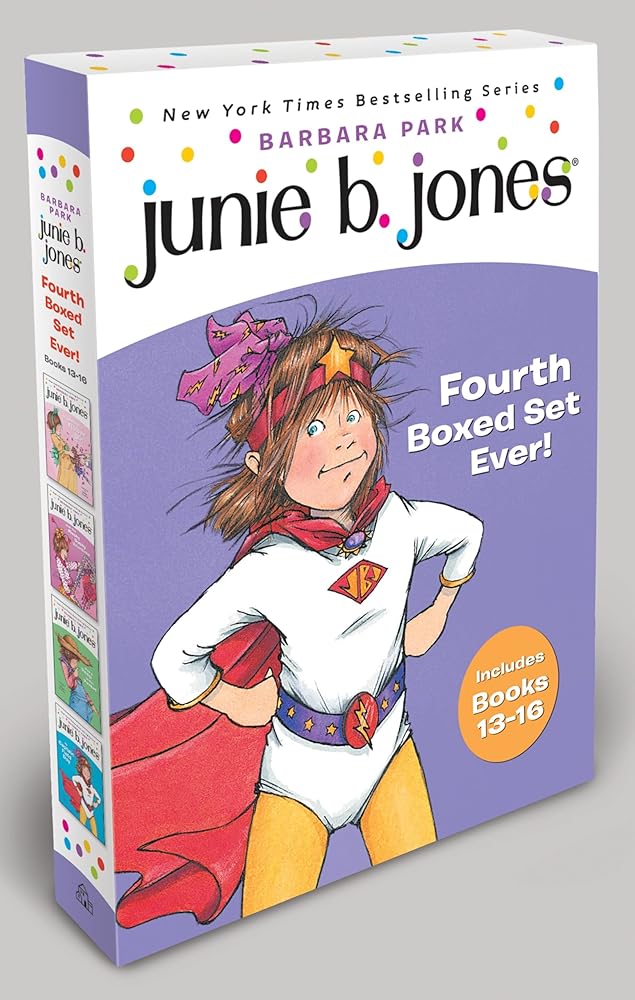 Junie B. Jones's Fourth Boxed Set Ever! (Books 13-16) cover image