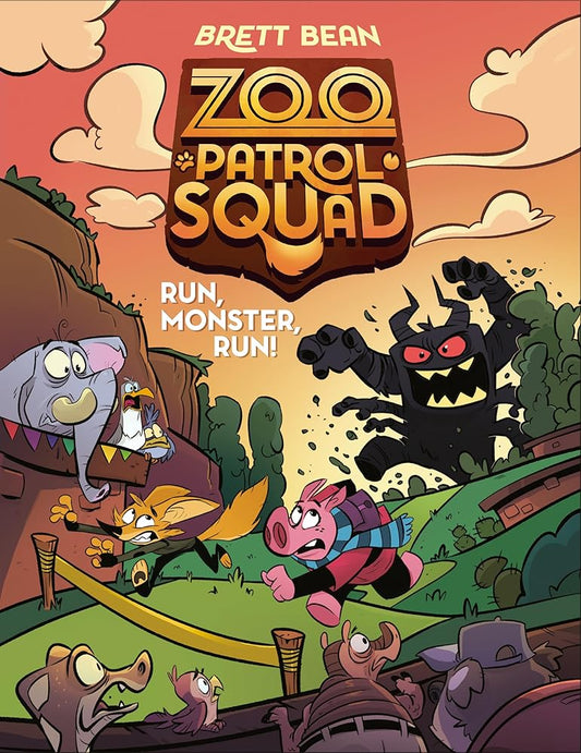 Run, Monster, Run! #2: A Graphic Novel (Zoo Patrol Squad) cover image