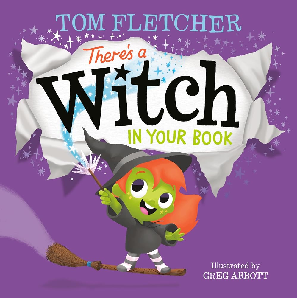 There's a Witch in Your Book: An Interactive Book For Kids and Toddlers (Who's In Your Book?) cover image