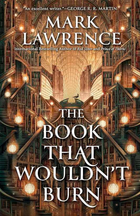 The Book That Wouldn't Burn (The Library Trilogy) cover image