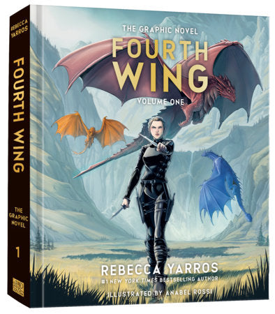 Fourth Wing, The Graphic Novel: The Volume One (The Empyrean Series ) by Rebecca Yarros-Hardcover New