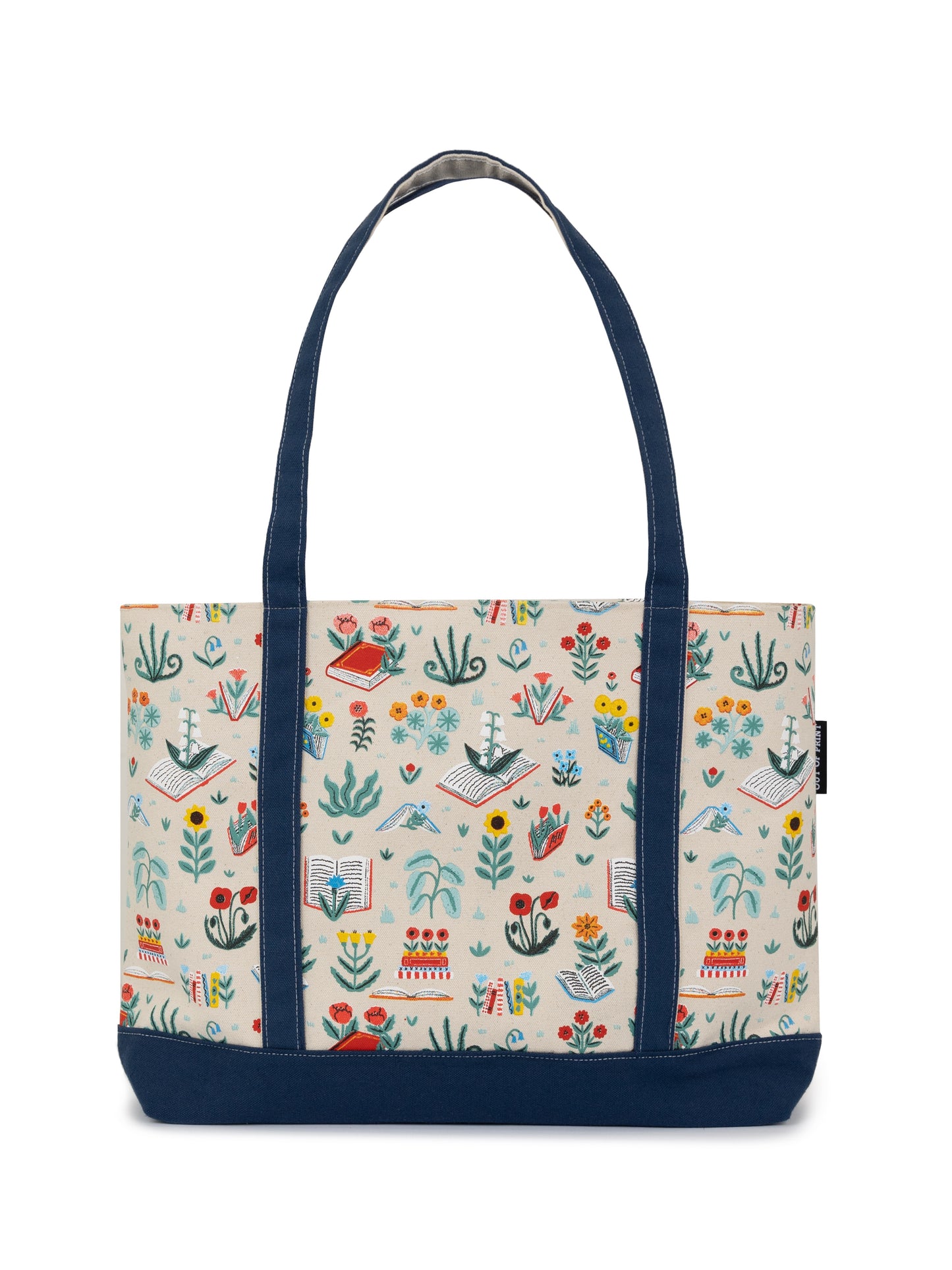Out of Print Large Zippered Tote