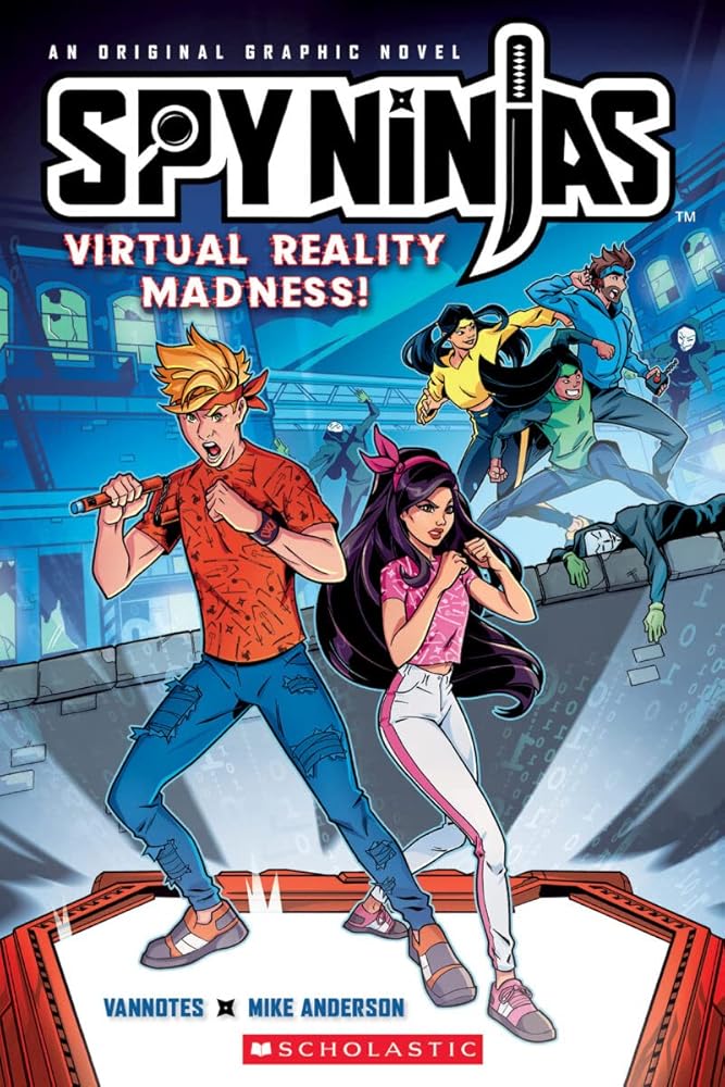 Spy Ninjas Official Graphic Novel: Virtual Reality Madness! cover image