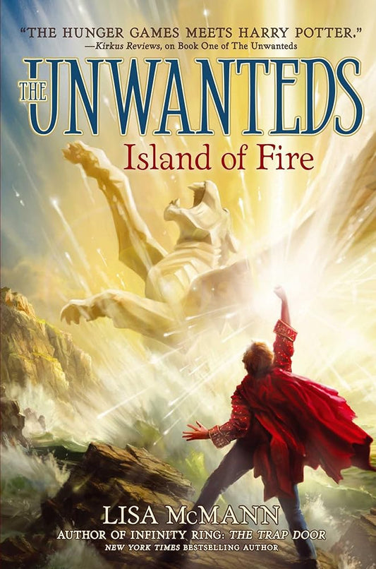 Island of Fire (The Unwanteds) cover image
