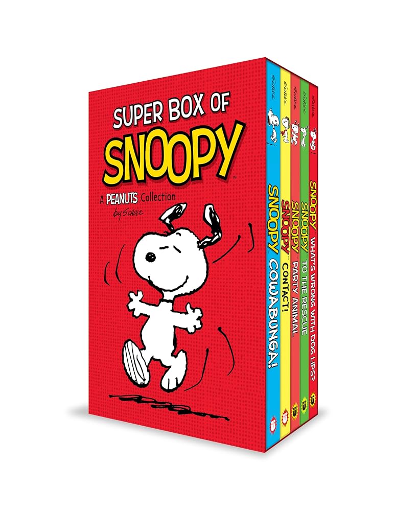 Super Box of Snoopy: A PEANUTS Collection (Peanuts Kids) cover image