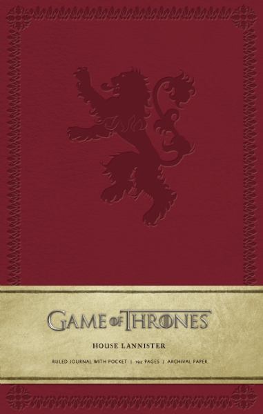 Game of Thrones: House Lannister Ruled Journal