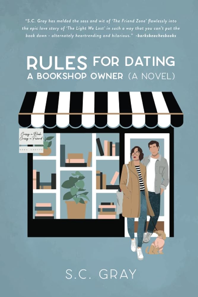 RULES FOR DATING A BOOKSHOP OWNER cover image