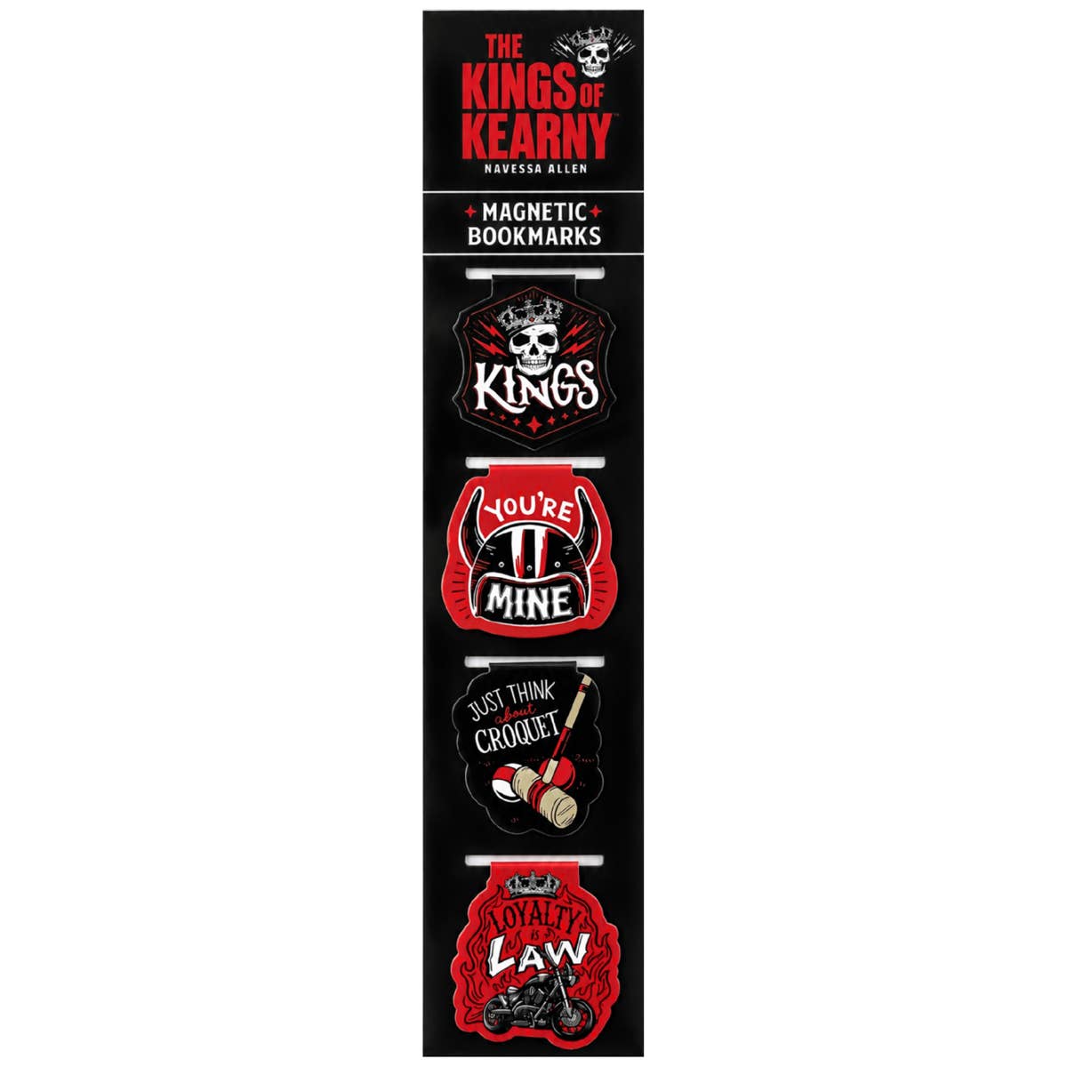 The Kings of Kearny Magnetic Bookmarks (4-Pack)