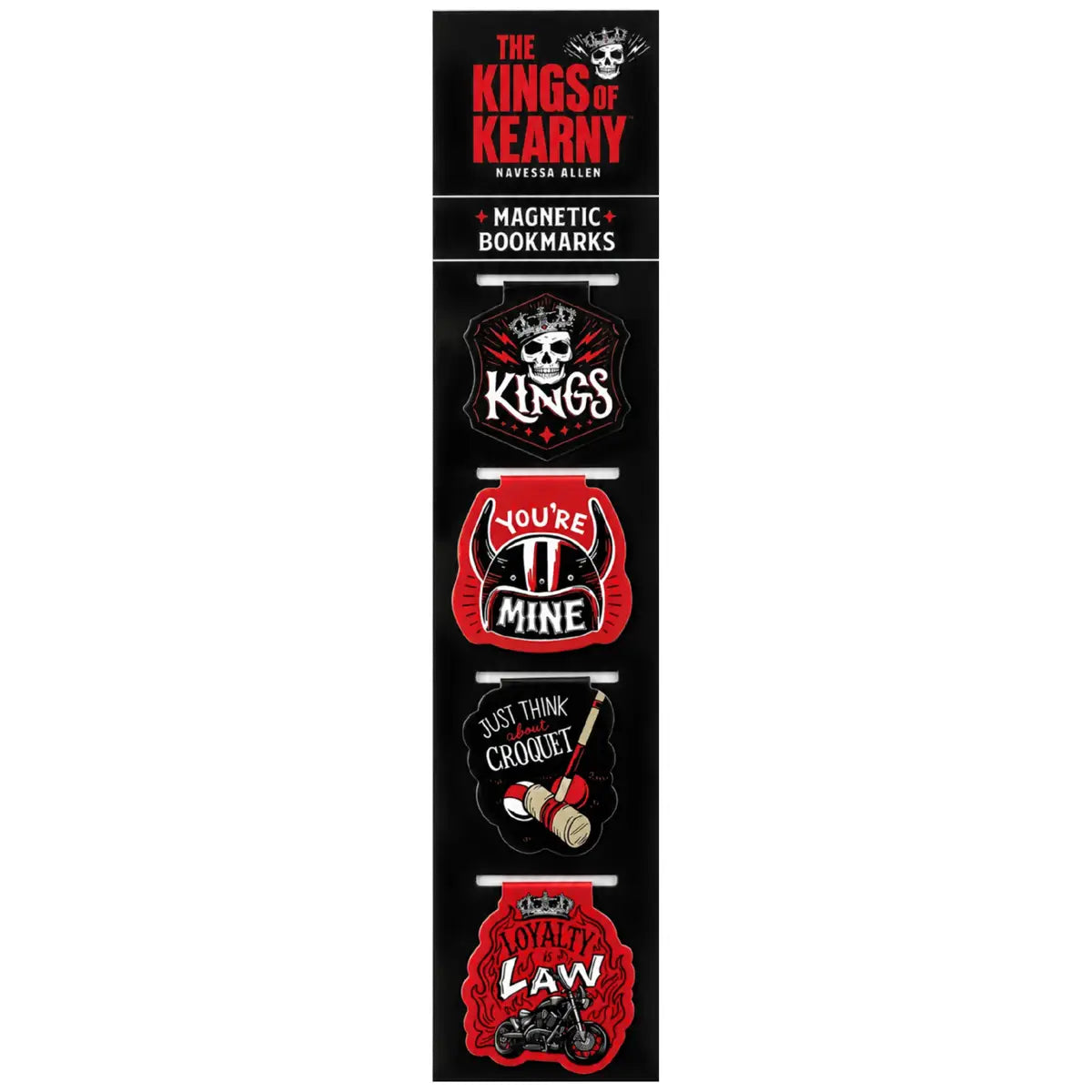 The Kings of Kearny Magnetic Bookmarks (4-Pack)