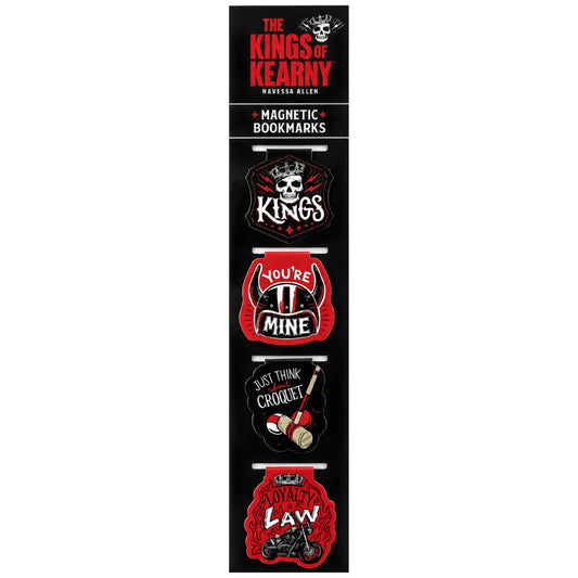 The Kings of Kearny Magnetic Bookmarks (4-Pack)